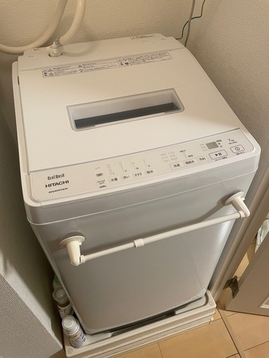洗濯機　日立BEATWASH　2022年　BW-G70H