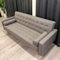 ニトリ　
ソファベッド　ソファ　　