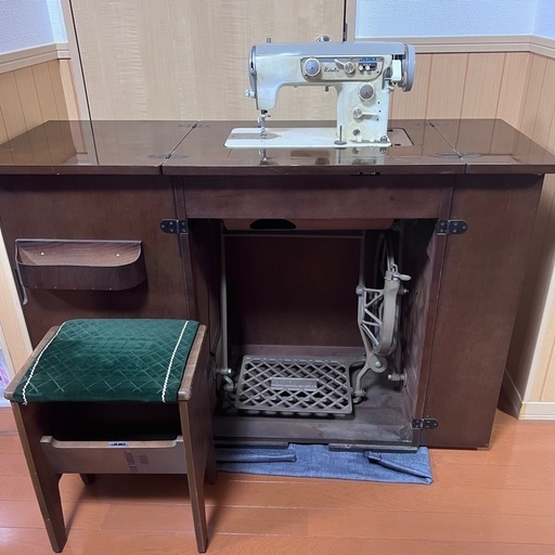 【レトロ】JUKI   チェスト型　足踏み式ミシン