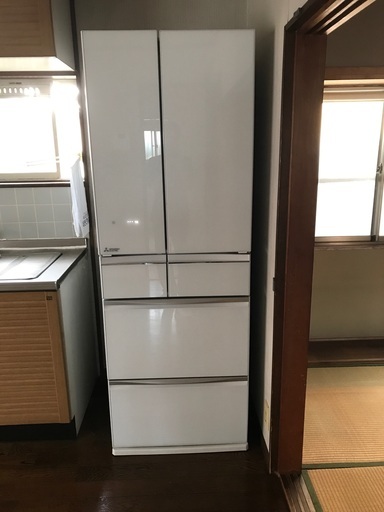 【2019年製】三菱ノンフロン冷凍冷蔵庫　MR-MX50E-W1