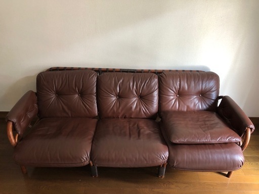 こいちゃん様 ヴィンテージ イギリス製 総本革 チェスターフィールド