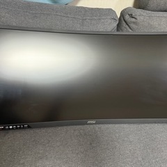 美品 MSI Optix MAG341CQ ウルトラワイド ゲーミングモニター 湾曲 34インチ