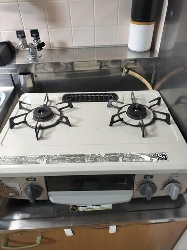 都市ガス ホース付きガステーブル