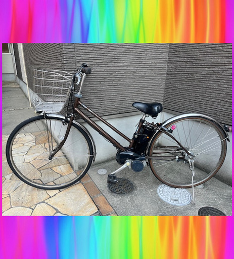 大容量8.9Ah！Panasonicパナソニック　ビビシティ　27インチ　電動自転車　電動アシスト自転車　992