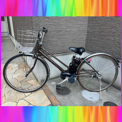大容量8.9Ah！Panasonic?パナソニック ビビシティ 27インチ 電動自転車 