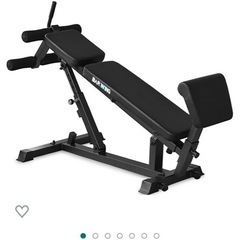 【セット②】トレーニングベンチ(アジャスタブル) +マット4枚セット