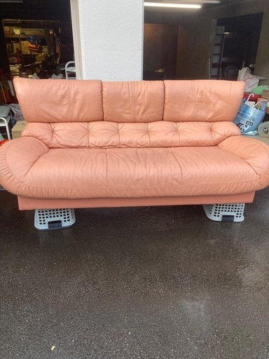 karimokuカリモクの本革ソファ 中古 人気 karimoku カリモク Chitano 