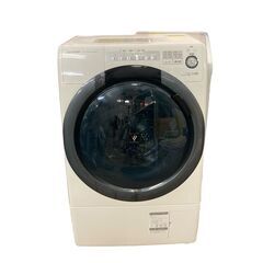 SHARP/シャープ ドラム式電気洗濯乾燥機 洗濯7kg 2018年製 左開き ES-S7C-WL 基本引き取り限定 神奈川県横須賀市 