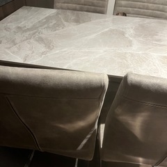 大理石仕様テーブル