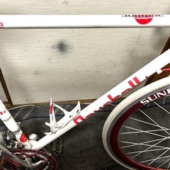 RAYCHELLロードバイク27インチSHIMANO 14段変速ホワイト軽量フレーム