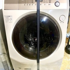 【ネット決済】[値下げしました]シャープ ドラム式洗濯乾燥機 E...