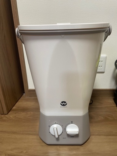 小型洗濯機！持ち運び可能^_^