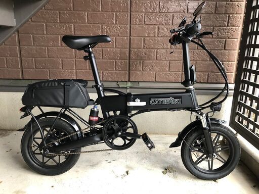 【郵送不可】〈公道走行不可〉CATEOOKI　フル電動自転車
