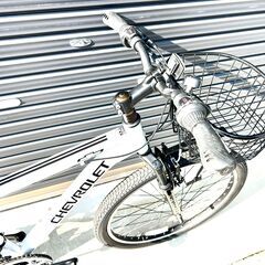 中古自転車　CHEVROLETシボレー CHEVY マウンテンバイク 26インチ 　ホワイト　状態良好
