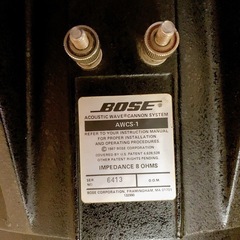 BOSE AWCS-1 キャノンウーファー