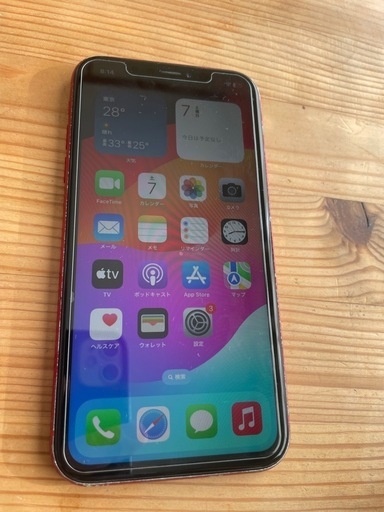 SIMフリー　iPhone XR 64GB red