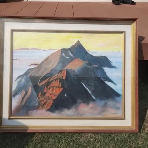 油絵　風景画