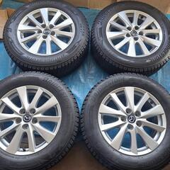 マツダ CX－5 スタッドレス 225/65R17 BRIDGESTON DM－V3 & 美品純正