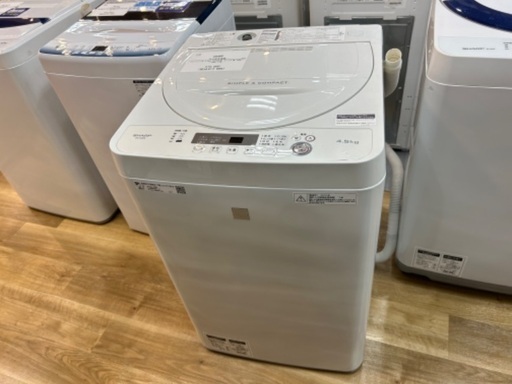 【軽トラック90分無料貸し出し】SHARPの全自動洗濯機入荷しました！！