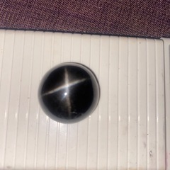最終処分価格！超大粒121ct.☆カボーションカット☆ブラックスターA