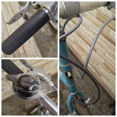 中古自転車 ブルーノ 8段変速 ミニベロ 435MM 軽整備済み 防犯登録対応 町田市 相模原市 MM395