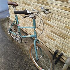 中古自転車 ブルーノ 8段変速 ミニベロ 435MM 軽整備済み 防犯登録対応 町田市 相模原市 MM395