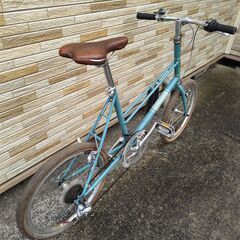 中古自転車 ブルーノ 8段変速 ミニベロ 435MM 軽整備済み 防犯登録対応 町田市 相模原市 MM395