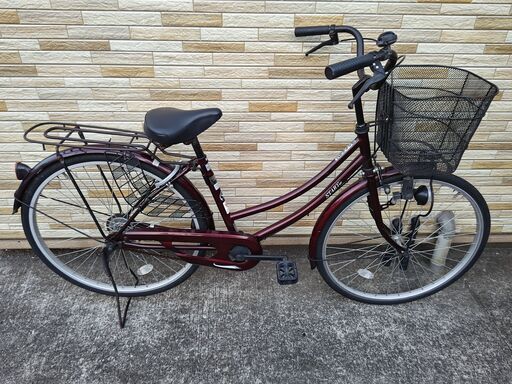 中古自転車 変速無し 26インチ ブロックダイナモ 軽整備済み 防犯登録対応 町田市 相模原市 MM398