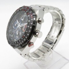 JFA サッカー日本代表 オフィシャル クロノグラフ / 勝利の刻 / 限定 2500/0164 / JAPAN記念時計 / メンズ 腕時計 電池交換済 稼働品 美品