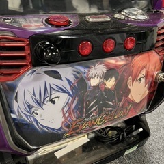 【中古品】パチンコ スロット ヱヴァンゲリヲン AT777 本体 通電確認済み！実機 鍵付き（取り扱い説明書付き） 