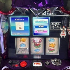 【中古品】パチンコ スロット ヱヴァンゲリヲン AT777 本体 通電確認済み！実機 鍵付き（取り扱い説明書付き） 