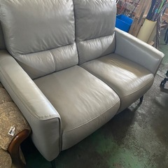 美品☆本革ソファー