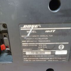  「値引記しました」BOSE 101IT  (イタリアーノ)ボーズ スピーカー 動作品★3個　