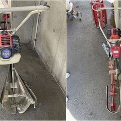 三菱 水田溝切機 ミゾキリ FT33 ミラクルスタート 歩行型 手押し 農機具 