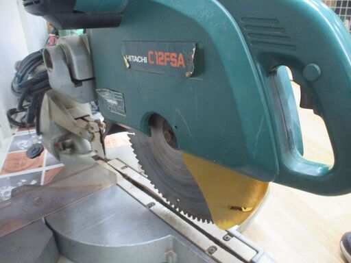 日立 C12FSA スライドマルノコ ※回転台不良 中古品 【ハンズクラフト宜  