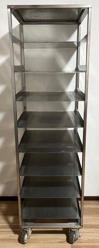 【中古】3セット パンラック 店舗 厨房機器 ラック シェルフ