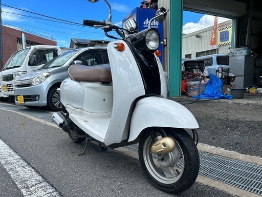 可愛らしいバイク　ヤマハ　ビーノ　5AU  快調　大阪発　2スト　パンダ　白黒
