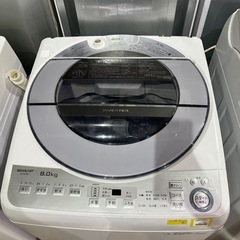 A-402 SHARP 8kg洗濯機❗️2018年製
