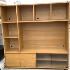 愛品倶楽部柏店】デザインキャビネット 韓国家具 各所キズ多め