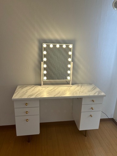 Francfrancドレッサー＆ミラーライト 女優ミラーで作る憧れの