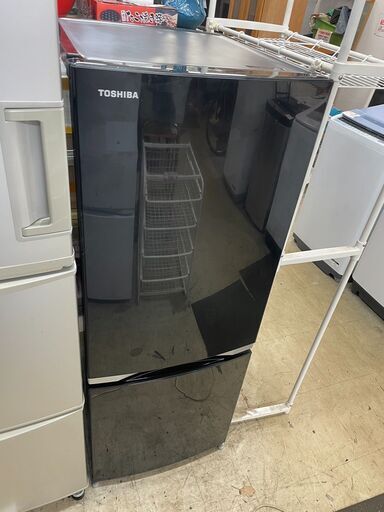 冷蔵庫　No.13221　東芝　153L　2018年製　GR-M15BS(K)　【リサイクルショップどりーむ荒田店】