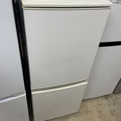 冷蔵庫　No.13222　シャープ　2017年製　137L　SJ-D14C-W　【リサイクルショップどりーむ荒田店】