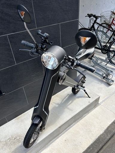 【購入4ヶ月・値下げ交渉・ヘルメット付】 美品 BLAZE SMART EV ブレイズ スマートEV 折りたたみバイク・原付 ※受け渡し場所相談