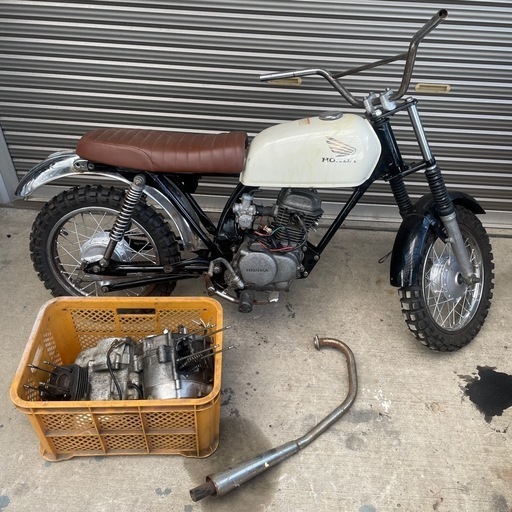 HONDA CB50 トレール仕様 現状車