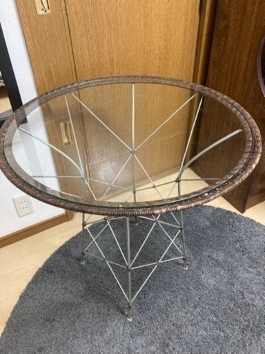 ACTUSガラステーブル 展示 超美品！イタリア ポラダPORADA GIOTTO