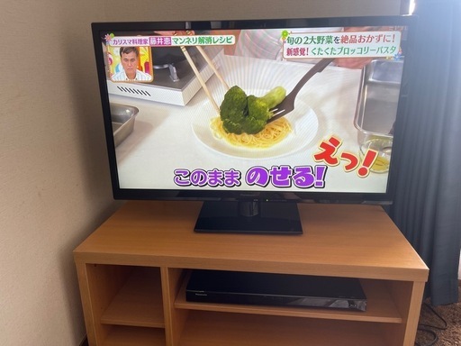 パナソニック37インチテレビ+レコーダー