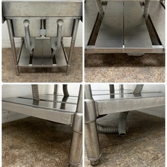 ステンレス 業務用 2層シンク流し台 厨房 飲食店