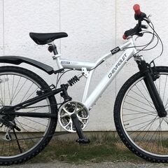 取引中WサスペンションCHEVROLET 26インチMTB 3X6 18段変速 