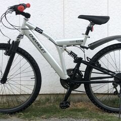 取引中WサスペンションCHEVROLET 26インチMTB 3X6 18段変速 