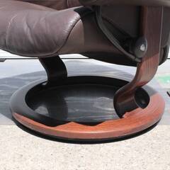 EKORNES エコーネス　オットマン　ブラック エコーネス オットマン EKORNES(エコーネス)リクライニングチェア